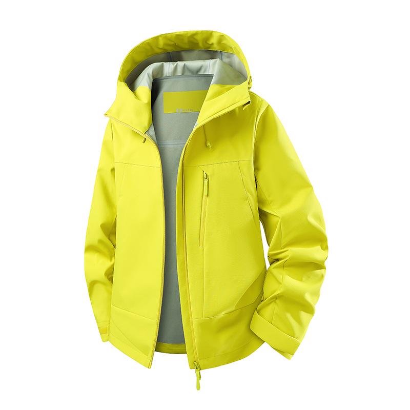 2026 Camel Style Outdoor Jacket: Men s & Women s Three-Proof Hiking & Mountaineering Coat Large ивово-зеленый