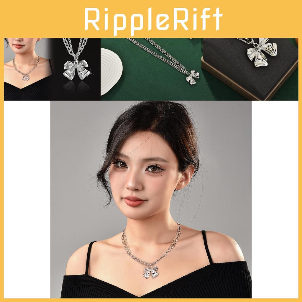 Unique And Contemporary Butterfly Knot Choker Necklace Designed For Womens Fashion
