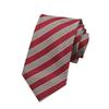 Traditional Polyester Kids Tie With Striped Pattern For School Uniforms