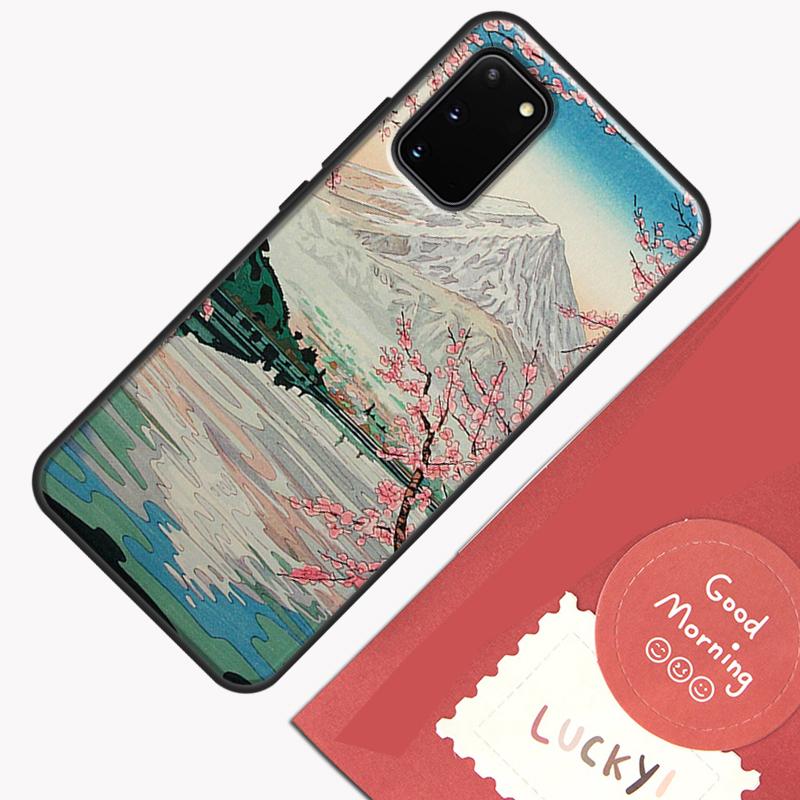 Ukiyo-e Japanese Style Art Phone Case For Samsung Galaxy S26 S25 S24 S20 S21 S22 S23 Ultra S10 Plus S25 FE Cover Shell