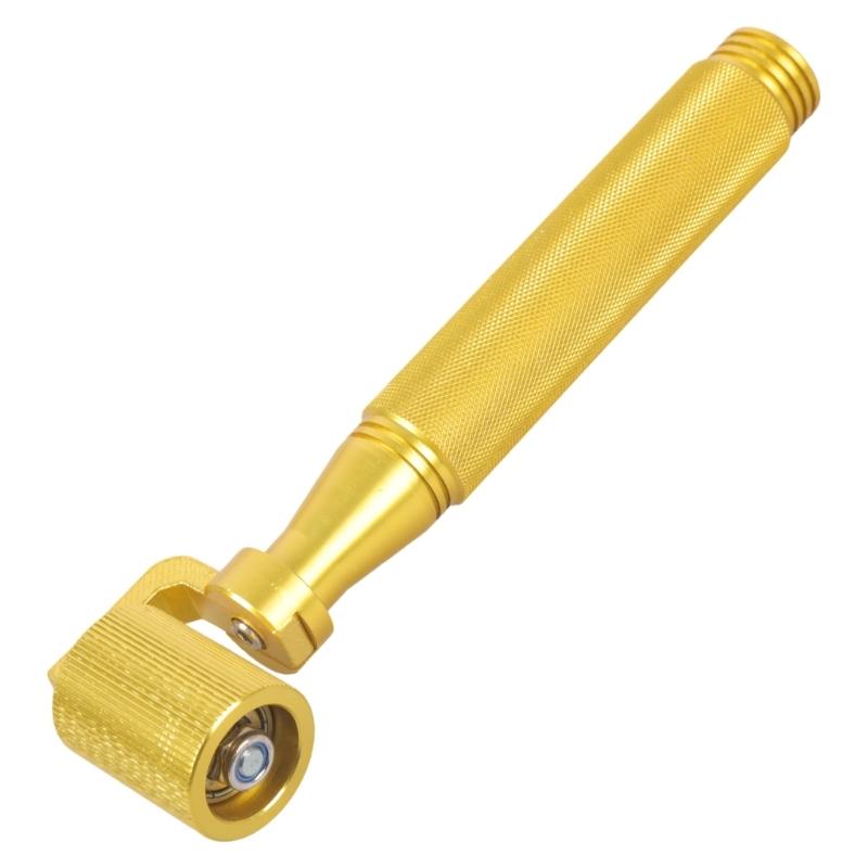 Wallpaper Flat Seam Roller Heavy Duty Metal Wallpaper Seam Smoother With Ergonomic Handle For Precise Joint Alignment