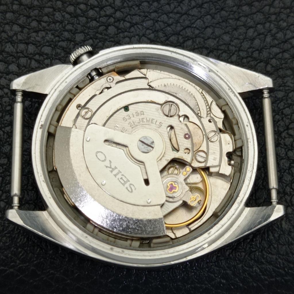 AUTOMATIC 6319A VINTAGE SEIKO JAPAN MENS SKY BLUE COLOR DIAL WATCH a701440-5 R206b-a701440