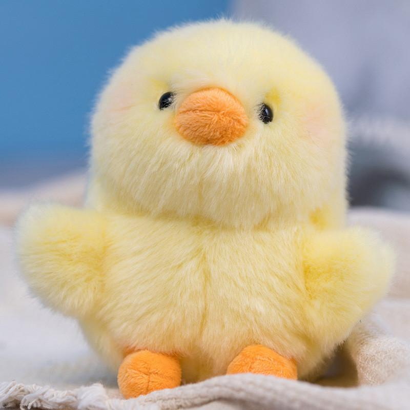 Cute Panda Plush Toy Backpack Pendant Small Rabbit Hamster Kawaii Doll Keychain