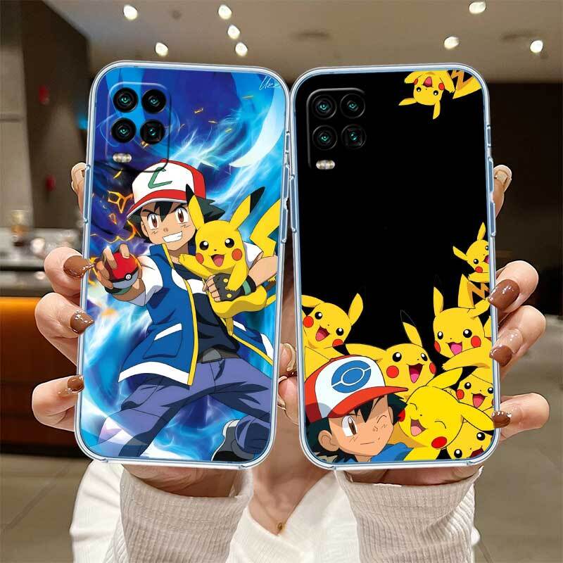 POKEMON Cartoon Phone Case for Motorola Edge 20 30 S30 40 50 Fusion Lite Plus Pro Ultra Neo One Action Zoom Hyper Power Macro Vision