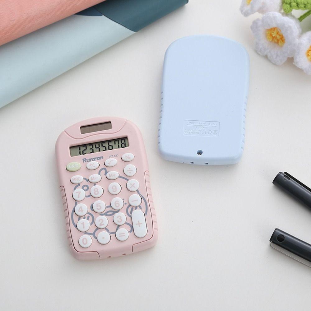 

Mini Keyboard Calculator 8-digit Math Calculators New Electronic Calculator School Supplies фіолетовий