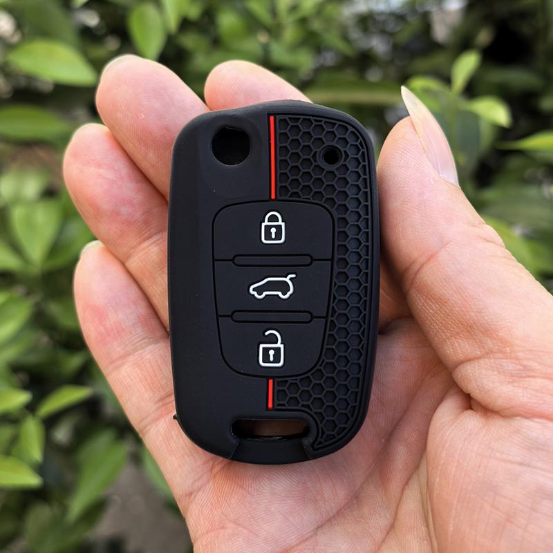 

Silicone Key Case Cover For Kia Soul Venga Picanto Rio Sorento Ceed Sportage For Hyundai I20 I30 Veloster Ix20 Accessories Shell