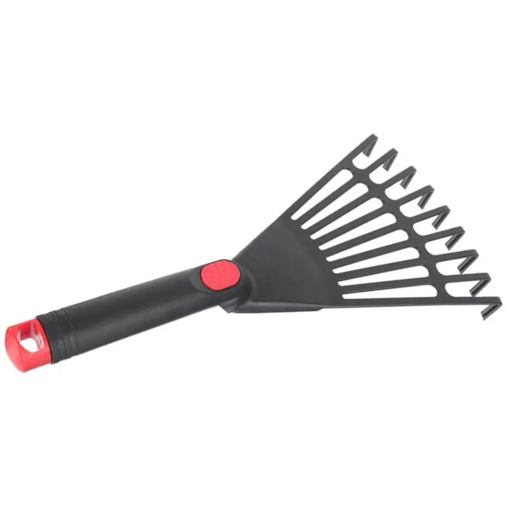 Leveling Gardening Rake Plastic Hand Rake Durable Fallen Leaves Rake  Lawn