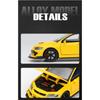 1/32 Mitsubishi Lancer Evolution Super Sports Racing Metal Alloy Diecast Car Model Sound & Light Collectibles Hobby Present