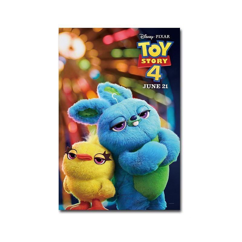 High-resolution Silk Poster Of Toy Story 4 For Home Decoration Enthusiasts**