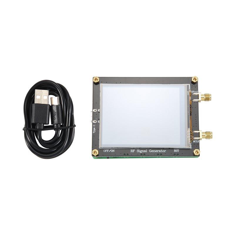 A84X-RF Signal Source Generator ADF4351 35M-4.4G RF Signal Generator Withtouch Screen