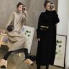 Trui Herfst en Winter Losse Verdikte Coltrui Pullover met Onderrok Midilengte Over-de-knie Trui