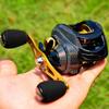 LEO FISHING Baitcasting Reel 18+1BB Casting Reel Smooth Metal 7.2:1 Gear Ratio Fishing Reel with Standard or Deep or Shallow Spool for Bass