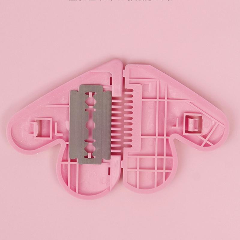 Bangs Hair Trimmer Pubic Hair Remover for Razor Hair Cutting Comb For Dogs Trimming Tools Heart Shape Thinning Hair Cutt