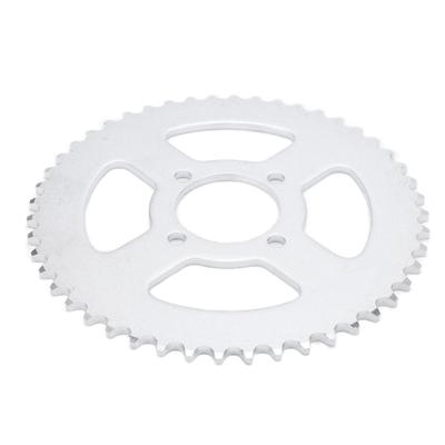 420 52mm 48T Ritzel Stahl Hinteres Kettenrollen-Ritzel-Kit für Elektrofahrrad Kart Motorrad