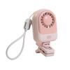 Portable Mini Clip Fan Rechargeable with USB Type-C Charging Three Adjustable Speeds Compact Design for Indoor and Outdoor Use