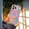 or Magsafe Dopamine Translucent Phone Case For iPhone 17 16 15 Pro Max 14 13 17 Air Magnetic Wireless Charging Gradient Cover