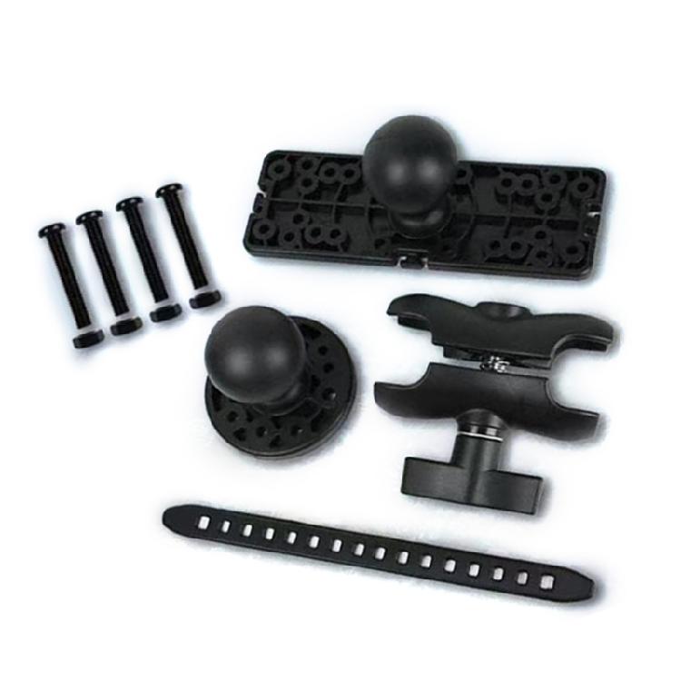 360 Degrees Rotation Fish Finder Holder Universal Kayak Plate Fish Finder Mount