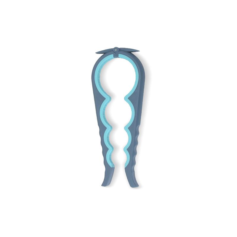 Glasöffner, leicht zu greifender Flaschenöffner, abdrehbarer Deckel, schnelles Öffnen, Kochen, täglicher Gebrauch für schwache Hände und Arthritis