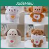Adorable Mignon Chiot Peluche Porte-clés Animal en Peluche Doux Charme de Sac Poupée Figure