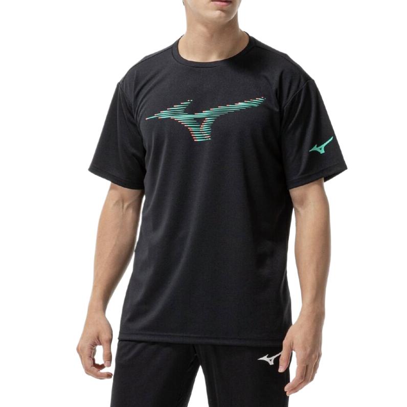 Mizuno T Shirts Men's Crew Neck Moderate Straight Fit 62JAD043