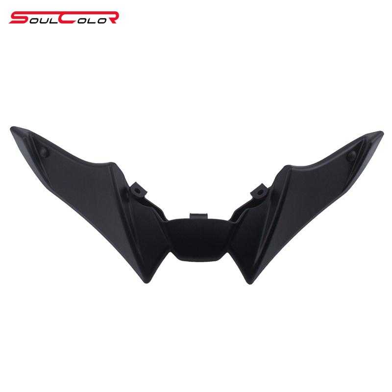 

Мотоциклетные спойлеры из углеродного волокна Downforce Naked Forntal Aerodynamic Wing Deflector для YAMAHA MT-09 SP 2022 2023 MT09 чёрный