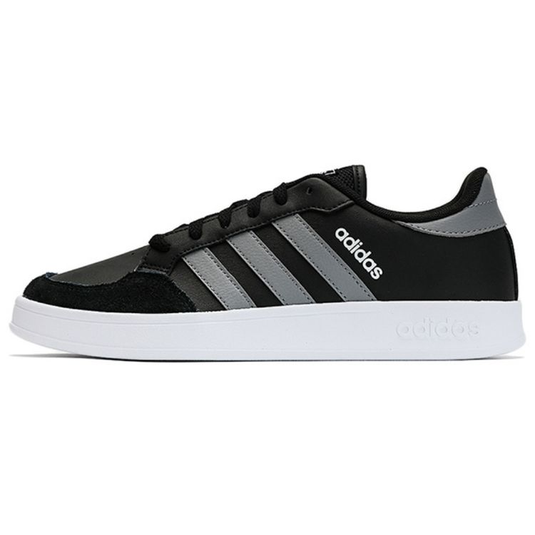 

Adidas Neo Breaknet Comfortable Waterproof Low-Top Skate Shoes Men Sneakers Black White Gray H01967 41⅓