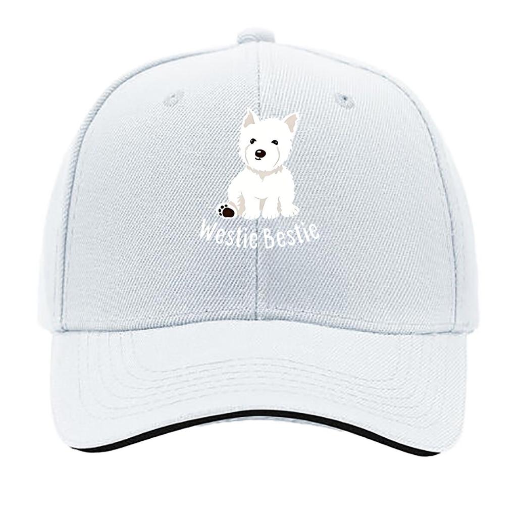 Casual Sports Baseball Cap for Unisex with a Fun Letter Dog Print Adjustable And Suitable for Outdoor Sandwich Baseball Cap