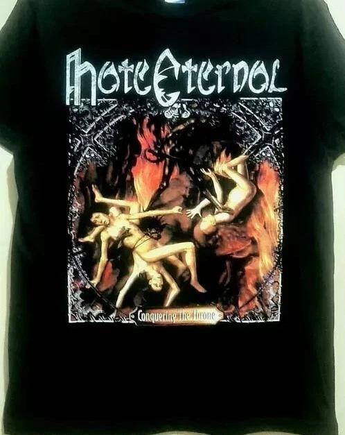HATE ETERNAL Band Conquering The Throne T Shirt All Size S-5XL 1HRL250 S