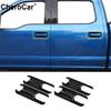 For F-150 ABS Black Exterior Door Handle Bowl Cover Trims for 2015-20 Ford F150