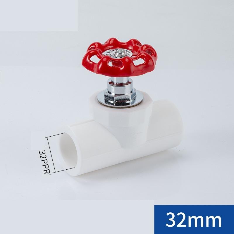 20~32mm High Quality PPR Plastic Gate Valve Industrial Socket Type Plumbing Sluice Switch Ball Valve Aquarium Accessories