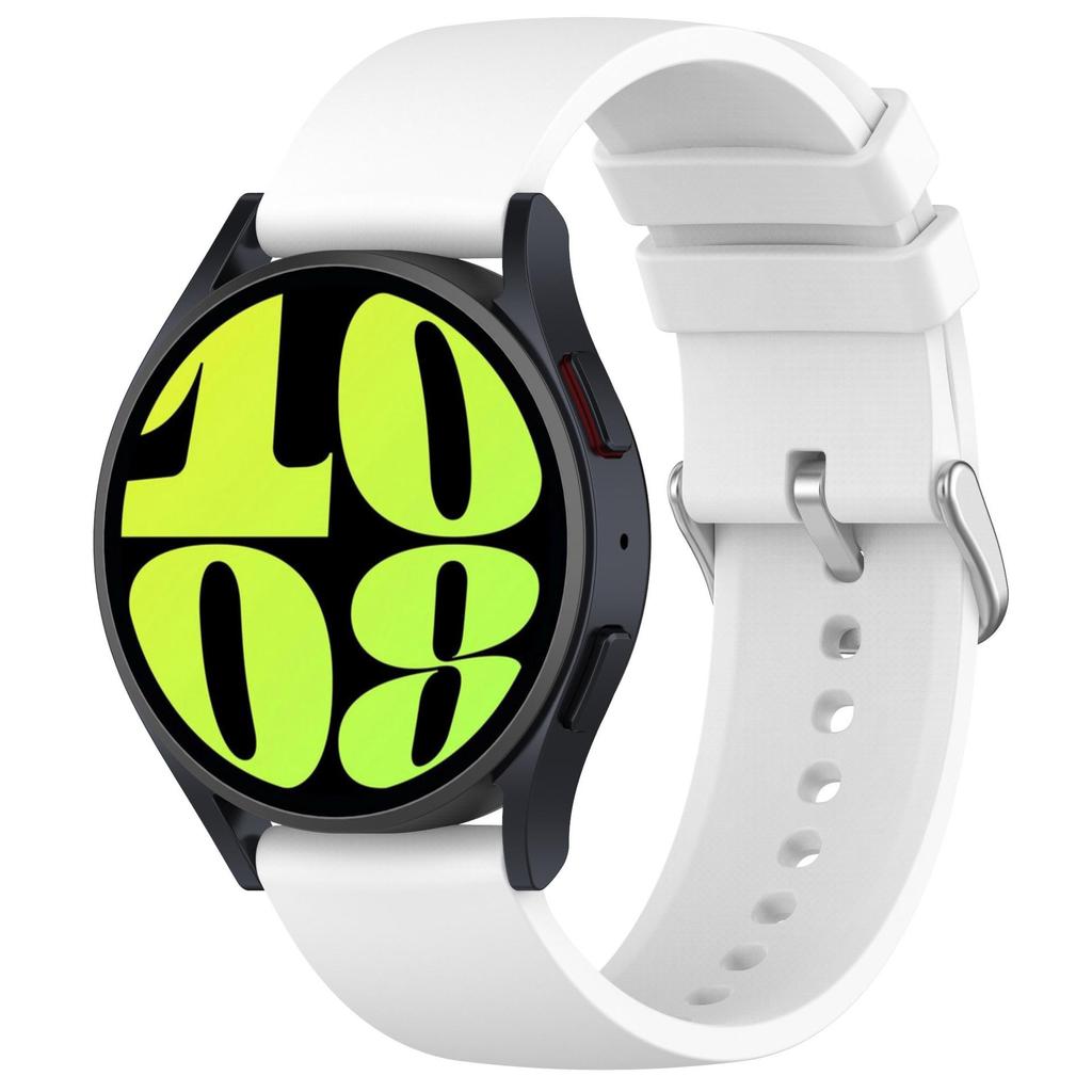 Extra Large Silicone Strap for Samsung Galaxy Watch 6 - 20/22mm Flat Head
