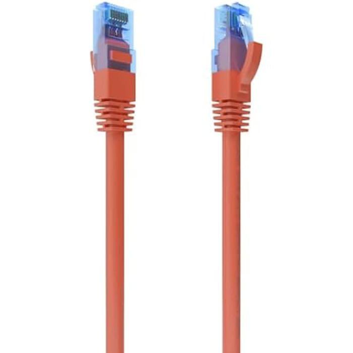 Câble réseau UTP - AISENS - Catégorie 6 - 5 m - Rouge - Haute qualité