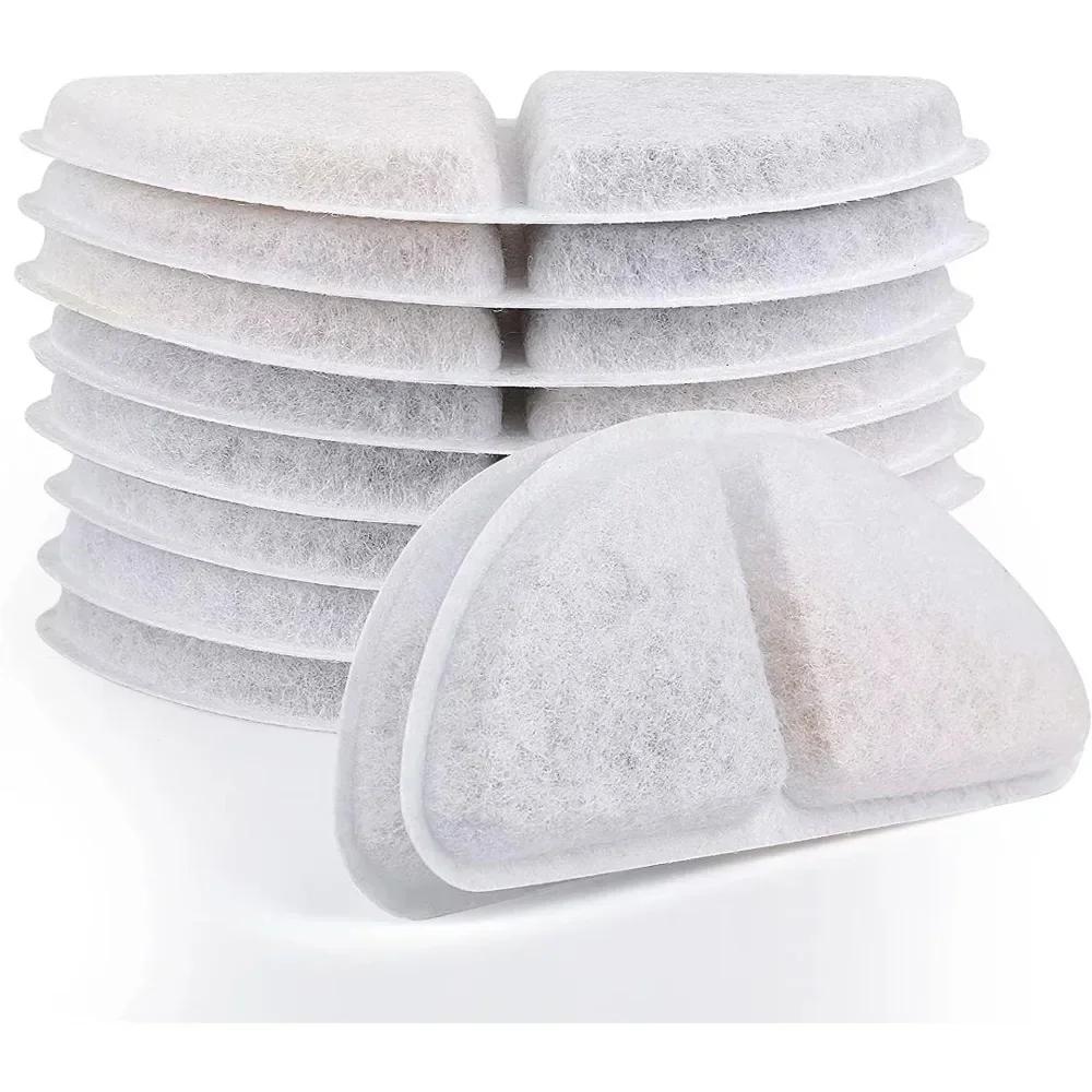 Cat Water Fountain Filter Replacement  Activated Carbon Filters Pet Cats Dog Water Drinking Dispenser Filter Suppliesd 6/12pcs