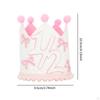 Girls 1/2 Birthday Hat Party Decor Costume Accessories Ornament 6 Months Half Way To 1