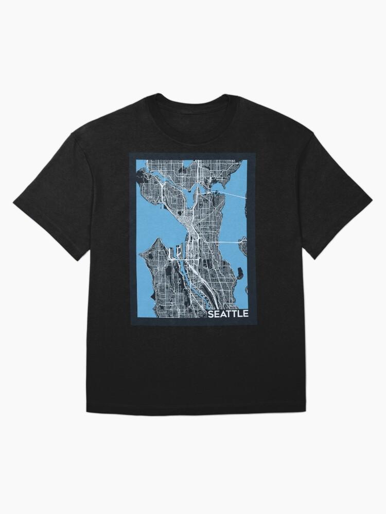 Metro Streets of Seattle Oversized T-Shirt