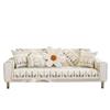Cotton and Linen Sofa Cushion, Bohemian Style Printed Fabric Cushion, Four-season Universal Anti-slip Sofa Cover, Sofa Towel