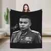 M-Mbappes  Meme Soccer  Blanket Cover Fleece  Super Soft Throw Blanket for Bedroom Sofa Bed Rug