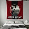 Custom Name SC Freiburg Wall Tapestry Aesthetic Wall Hanging Printed Fabric Blanket Decorative Tapestries for Bedroom Living Room Home Decor