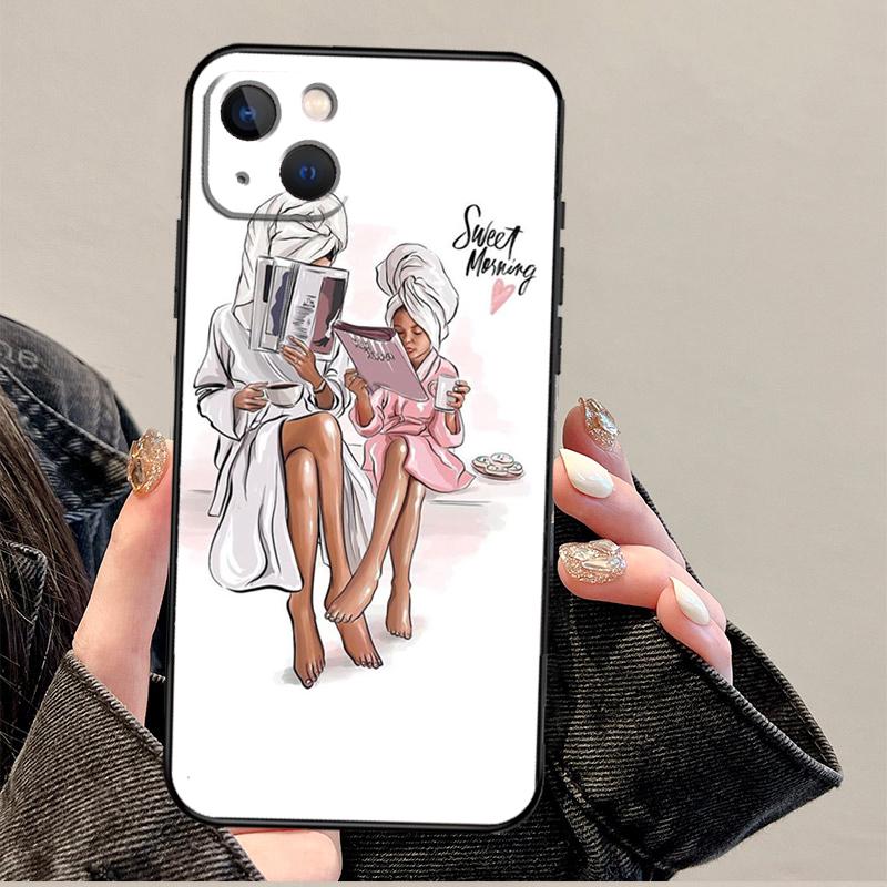 SUPER MOM MUM MAMA BABY Phone Case For iPhone 17 Pro Max 17 Air 14 13 12 11 15 16 Pro Max mini 16 Plus 16e Cover