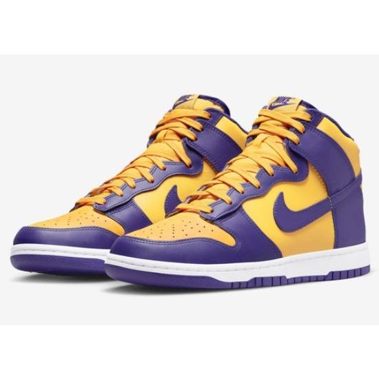 

Nike Dunk High Lakers DD1399-500 EU 42.5 різнокольоровий