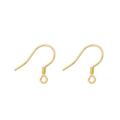 1 Pair Silver Women Earring Hook DIY Replacement Decorative Stylish Fashionable Simple Style Eardrop Pendant Hooks Part