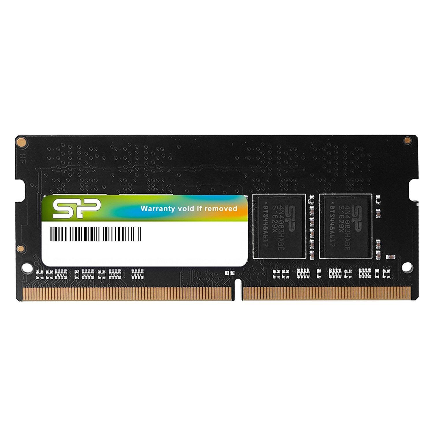 

Silicon Power Laptop Memory DDR4-2133 (PC4-17000) 16GB x 1 260pin 1.2V CL15 SP016GBSFU213B02