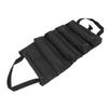 Roll Up Tool Bag 5 Zipper Pockets Portable Oxford Cloth Electricians Tool Bag for Carpenter Plumber