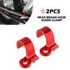 XR400R Motocross Frame Fairing Protector Plug For Honda XR 400R Engine Crankcase Sprocket Cover Hanger Plate Brake Hose Clamp