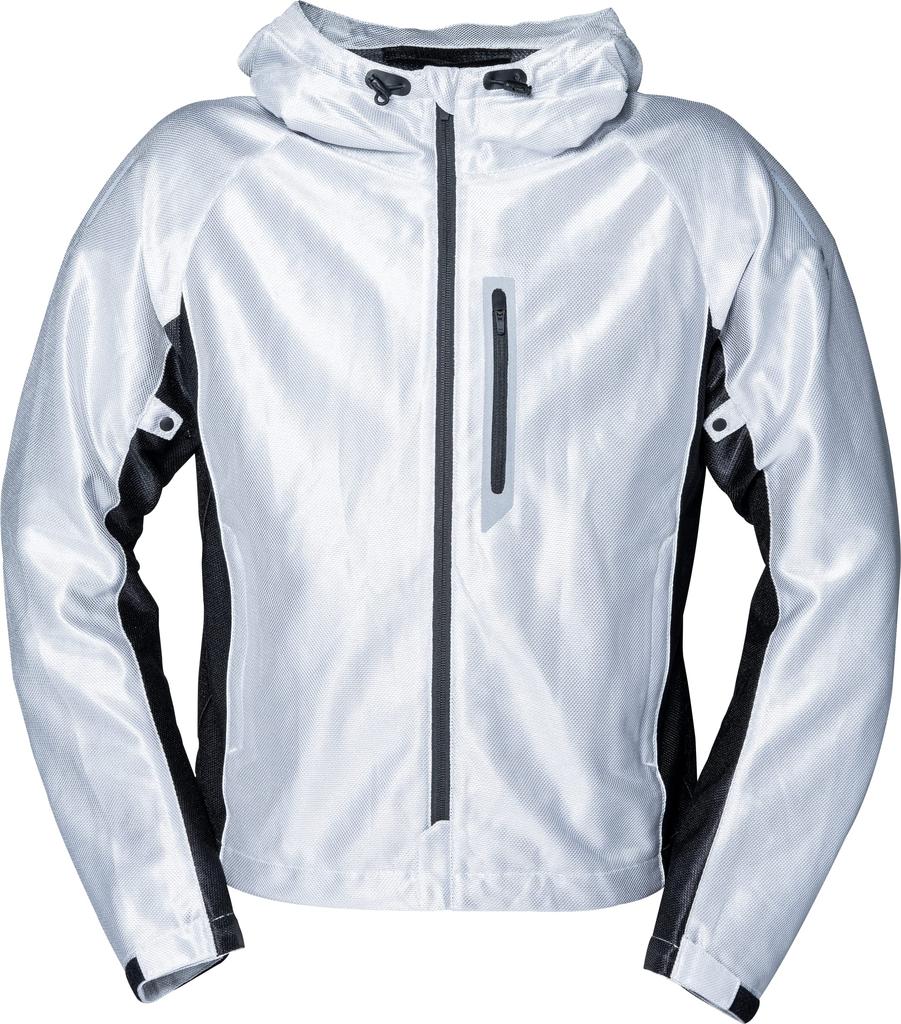 Motorcycle Jacket MOTOR ORIGINAL Mesh Jacket XL Size For Standard Level 1 [Yamaha Motor] YAS76-SA Silver/Black 90792-AE04X Spring/Summer/Mesh