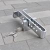 Anti-Anti-Tamper Pedal Lock Stainless Steel Brake Long-Lasting