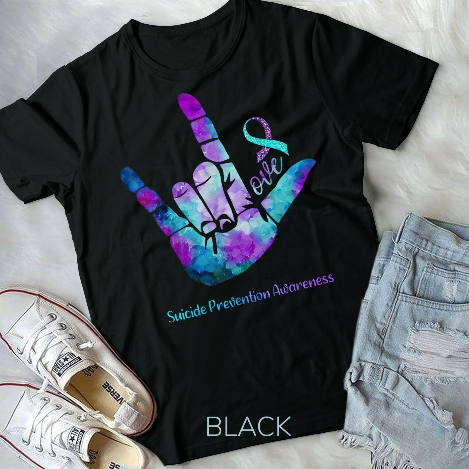 Love Suicide Prevention Awareness T-shirt Unisex T-shirt XXXL