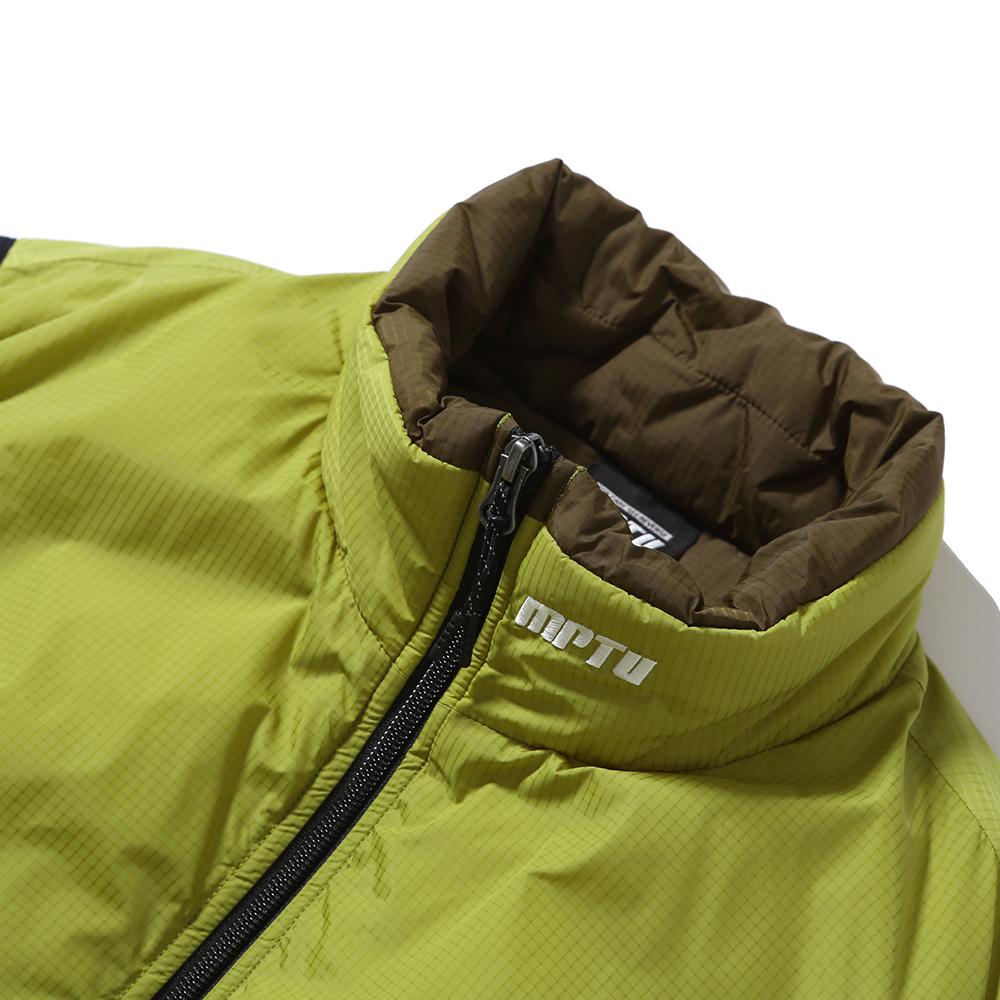 Mptu [Aw24] Puff Vest / Shrek Green