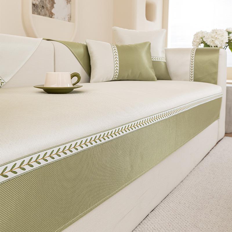 Sofa Cushion Cover Seat Cushion Summer Modern Simple Anti-slip Cool Feeling Refreshing Sofa Cover Sofa Mat