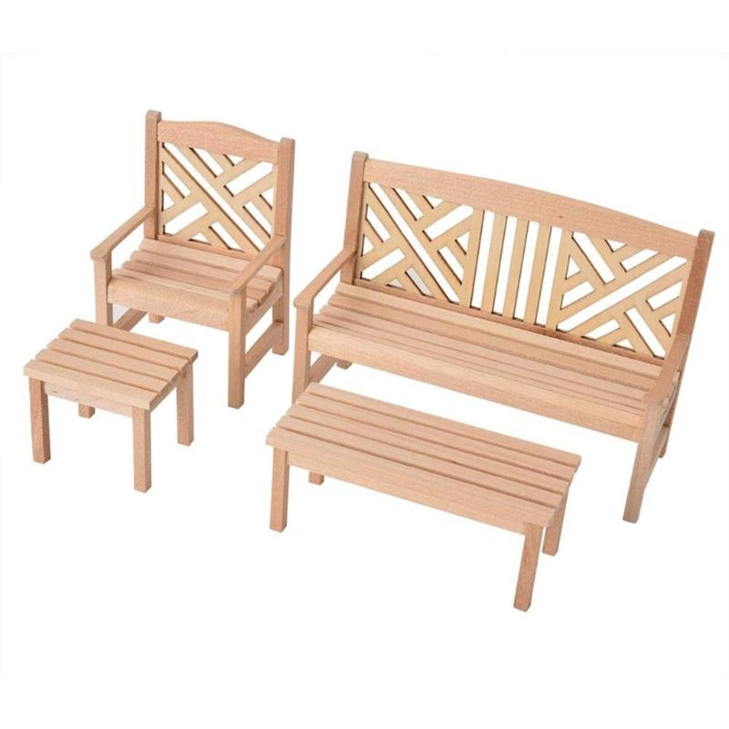 

Doll House Chair Stool Model Garden Set Realistic Stool Dollhouses Chair Realistic Play Chair Realistic 1:12 Model Toy 1